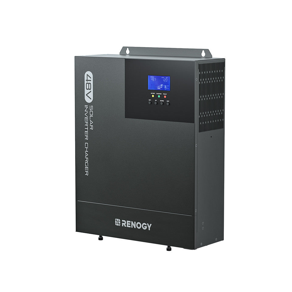 Solar Inverter Charger Renogy 48V 3500W Pure Sine Wave Solar Inverter Charger-0
