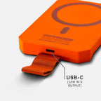 Dark Energy Poseidon Nano - Orange USB-C port
