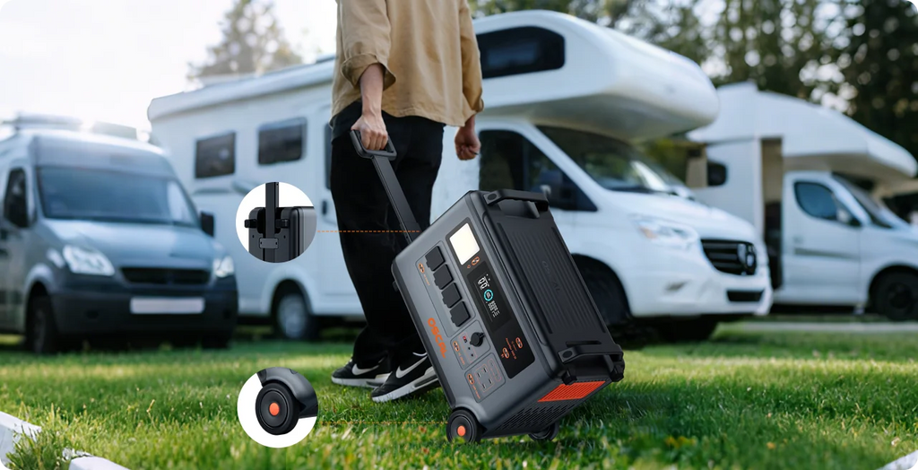 OSCAL PowerMax 3600 SE wheeled portability — manufacturer image
