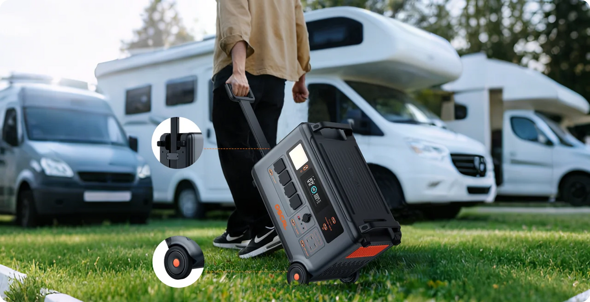 OSCAL PowerMax 3600 SE wheeled portability — manufacturer image