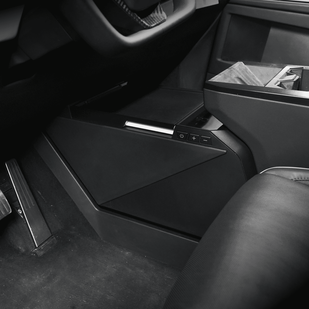 18L Center Console Floor Refrigerator for Cybertruck