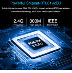 Mini USB Wi-Fi Adapter — 300Mbps