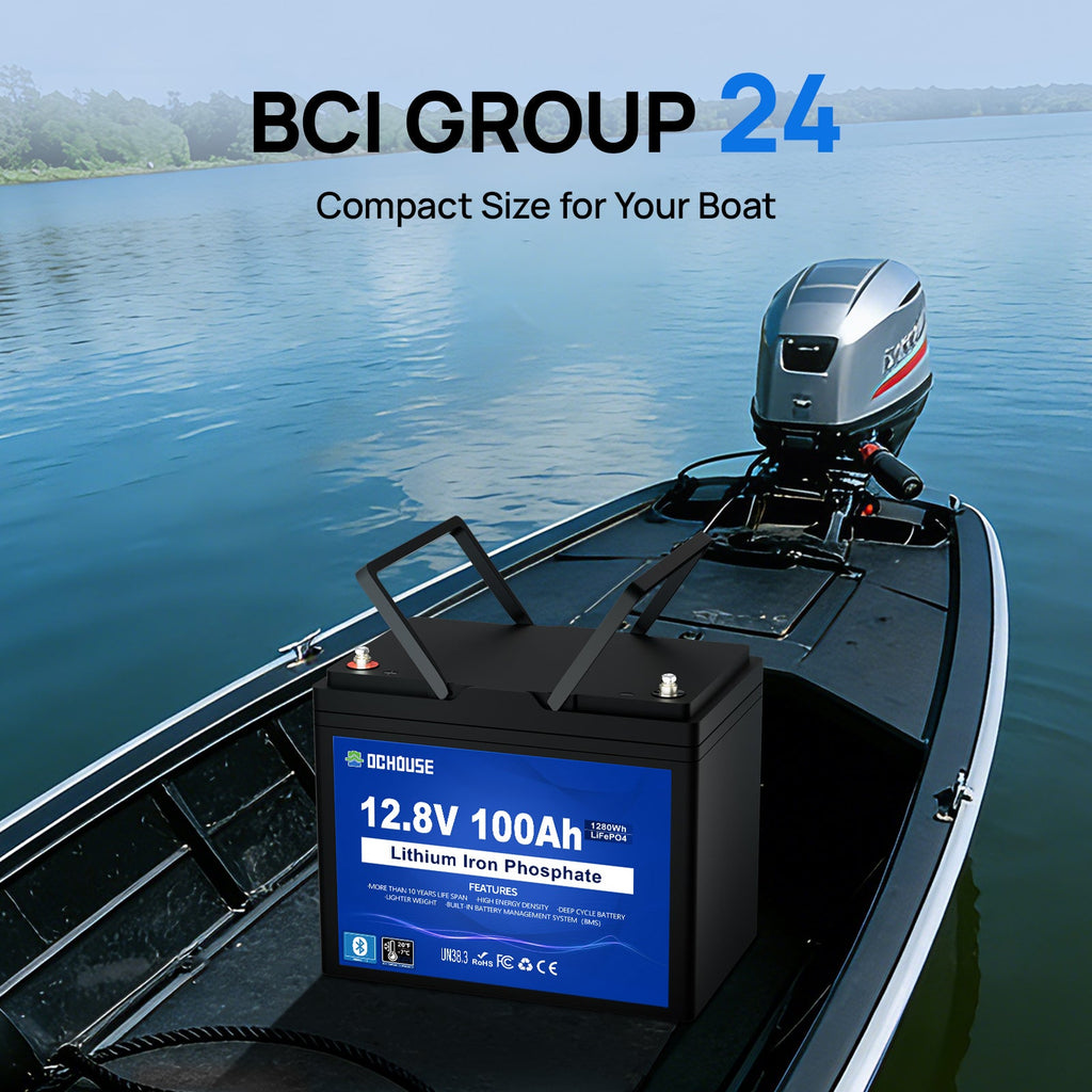 12V 100Ah LiFePO4 battery detail