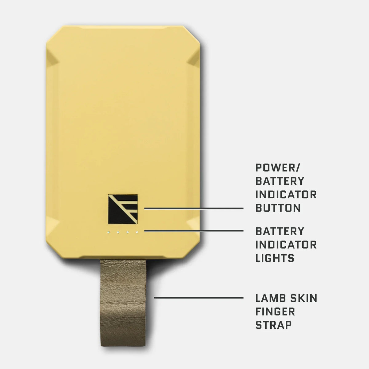 Dark Energy Poseidon Nano - Desert battery indicators and strap