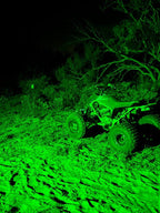 Powerful Solar Green Feeder Light for Hunting — 25,000 Lumens