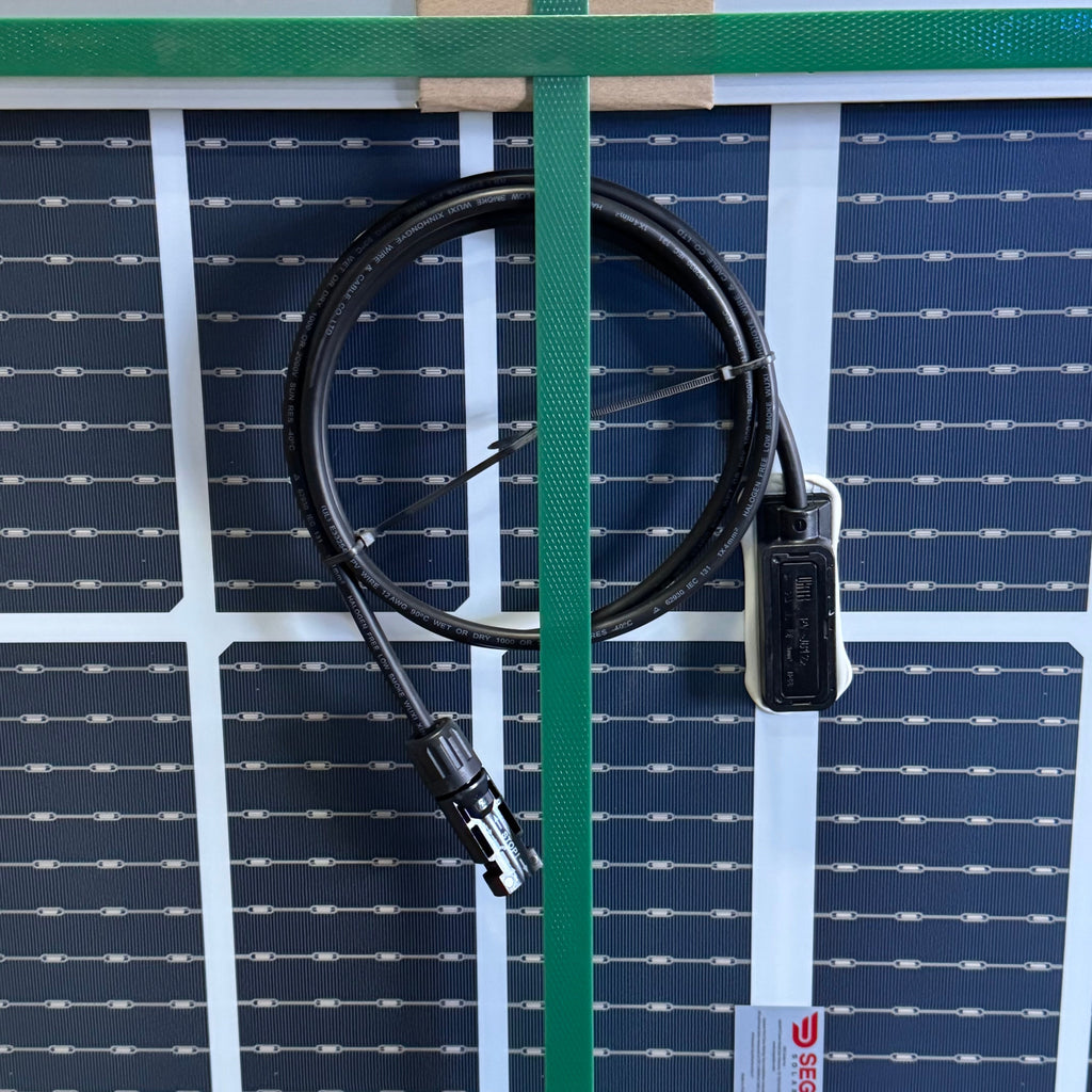 (Clearance) 460W Solar Panel Module Black 75" L x 45" H x 1.5" W SEG-460-BMB-TB