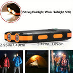 10000mAh Portable Solar Power Bank with Dual USB