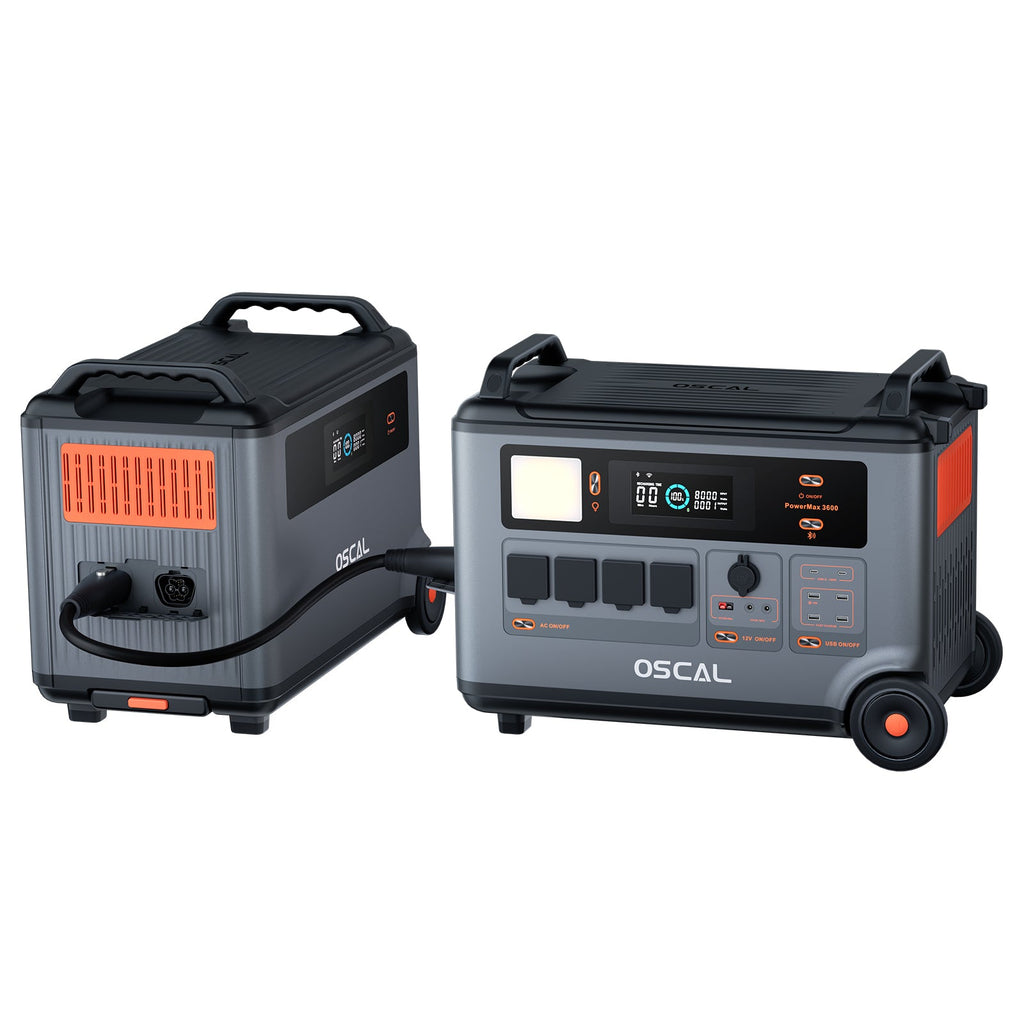 OSCAL BP3600 expansion battery details