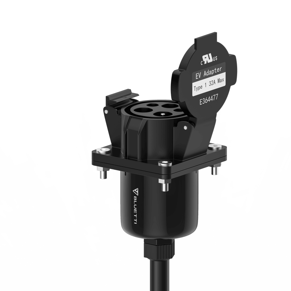 BLUETTI EV Charger Adapter – Type 1 EV Station Charging Cable for Portable Power Stations-3