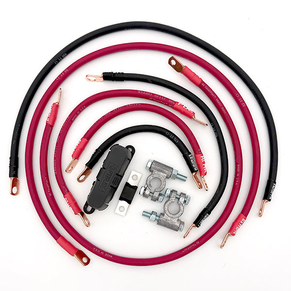 Jeep Cherokee XJ Big 7 Battery Cable Kit (1987-2001)