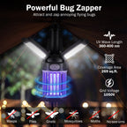 USB-C Rechargeable Bug Zapper & Folding Camping Lantern
