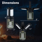 USB-C Rechargeable Bug Zapper & Folding Camping Lantern