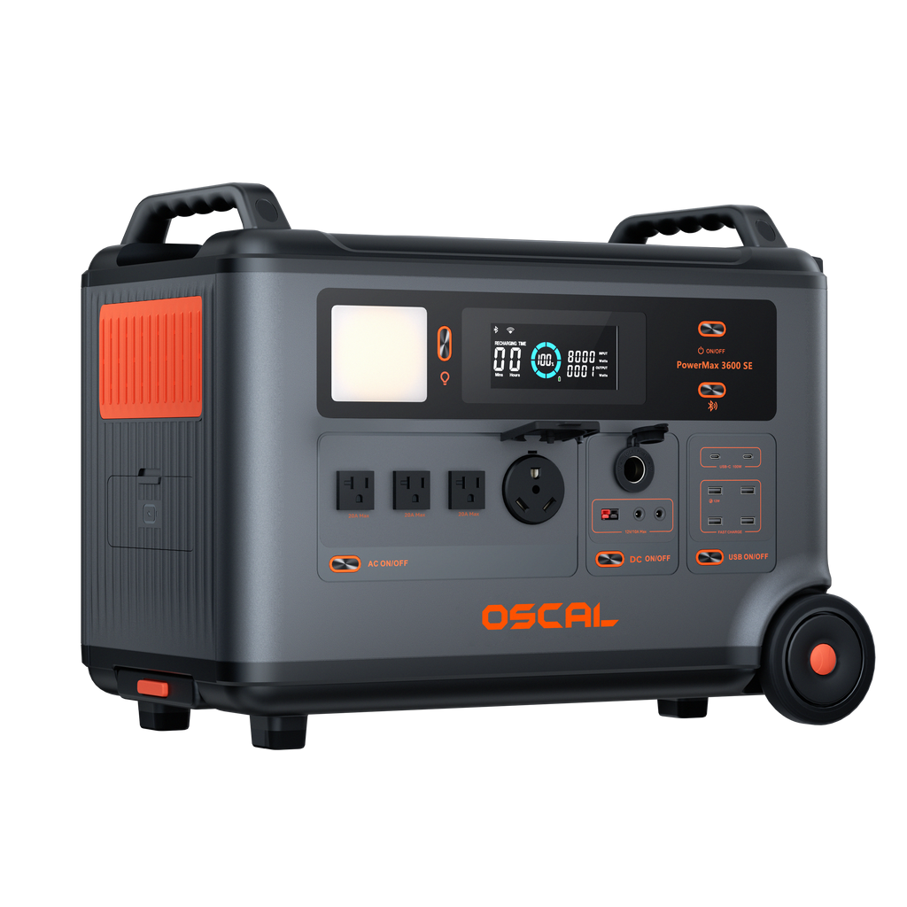 OSCAL PowerMax 3600 SE side view