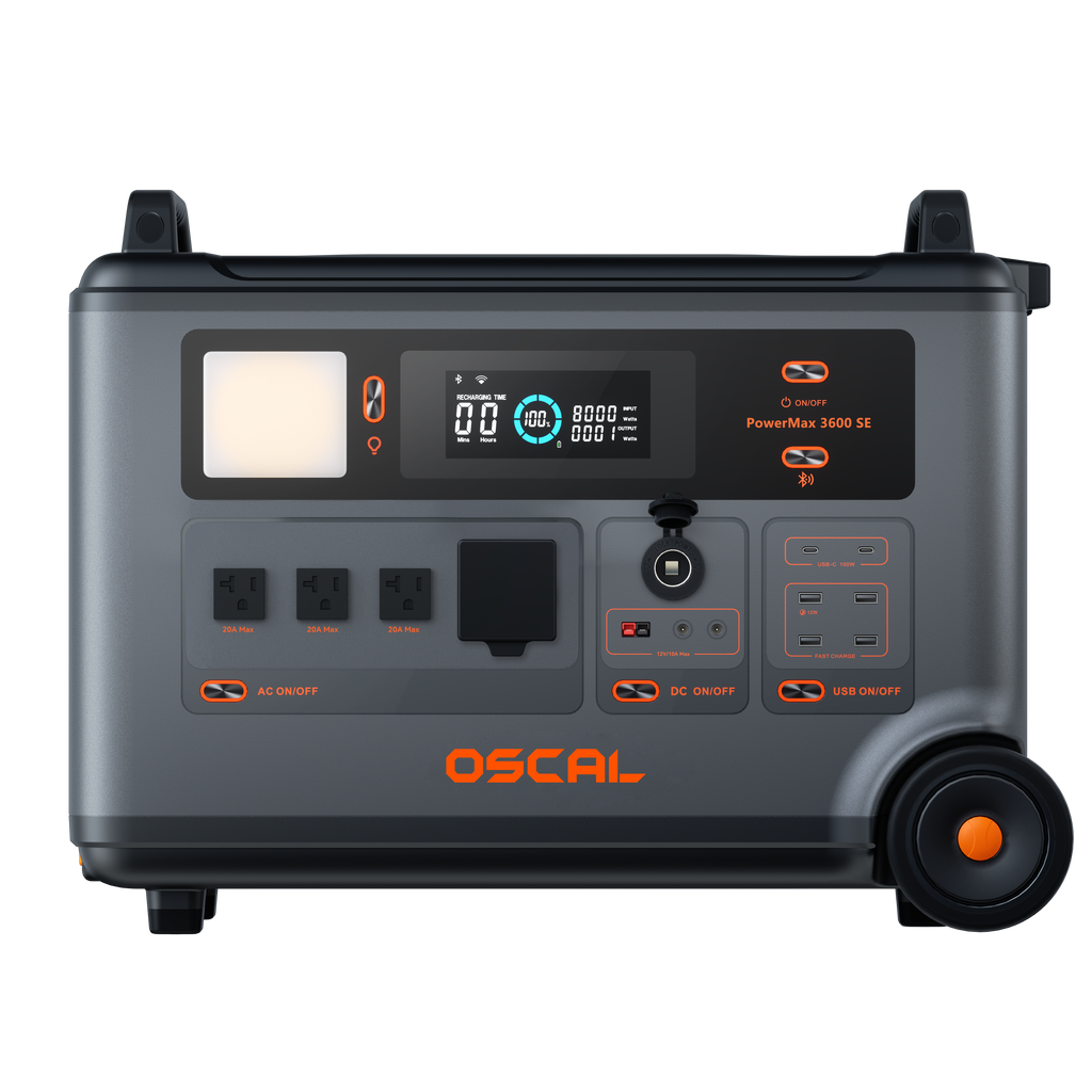 OSCAL PowerMax 3600 SE rear view