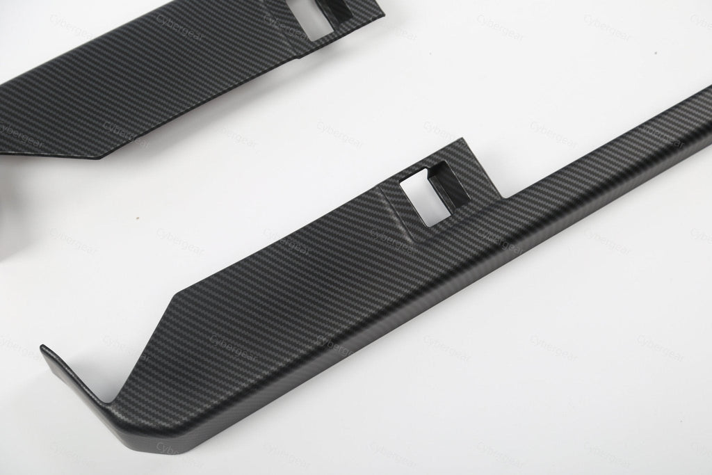 [Carbon Fiber Pattern ABS] Door Side Protection Trim Cover For Cybertruck