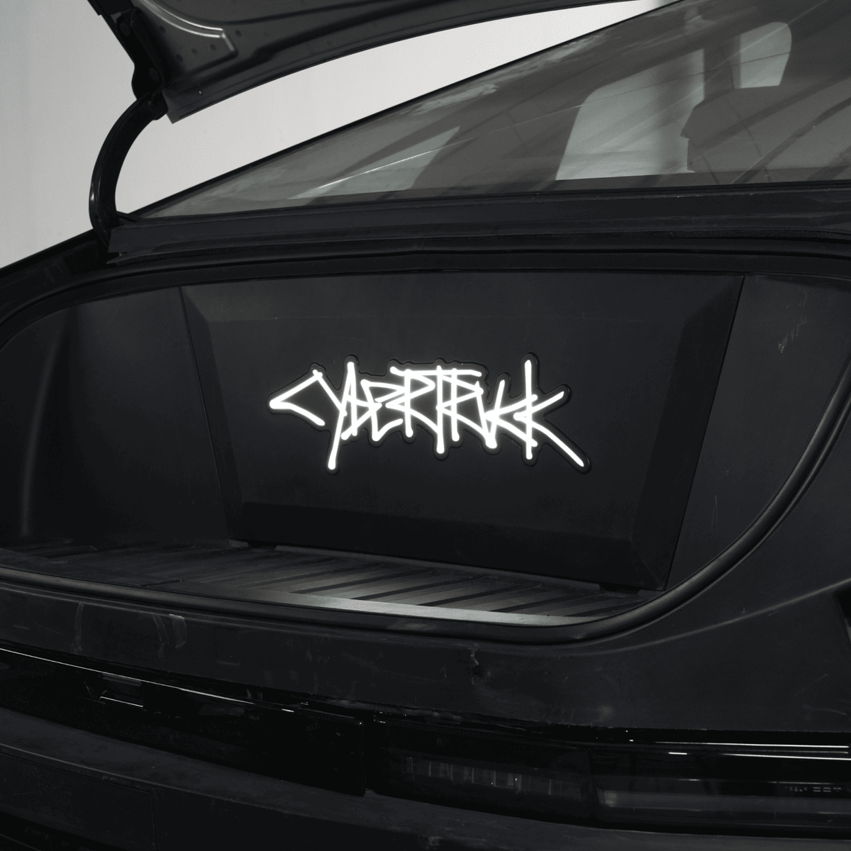 Cybertruck Frunk Accent Light Animated LED Lettering