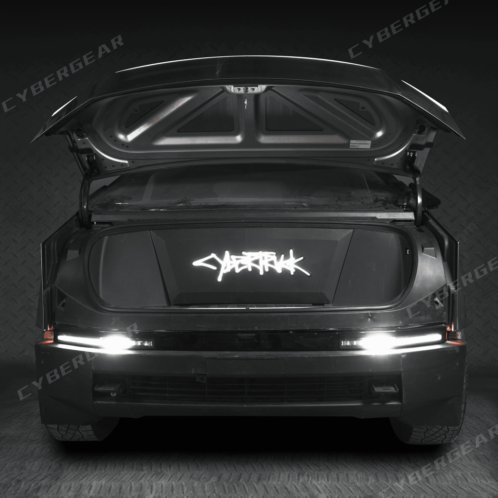 Cybertruck Frunk Accent Light Animated LED Lettering