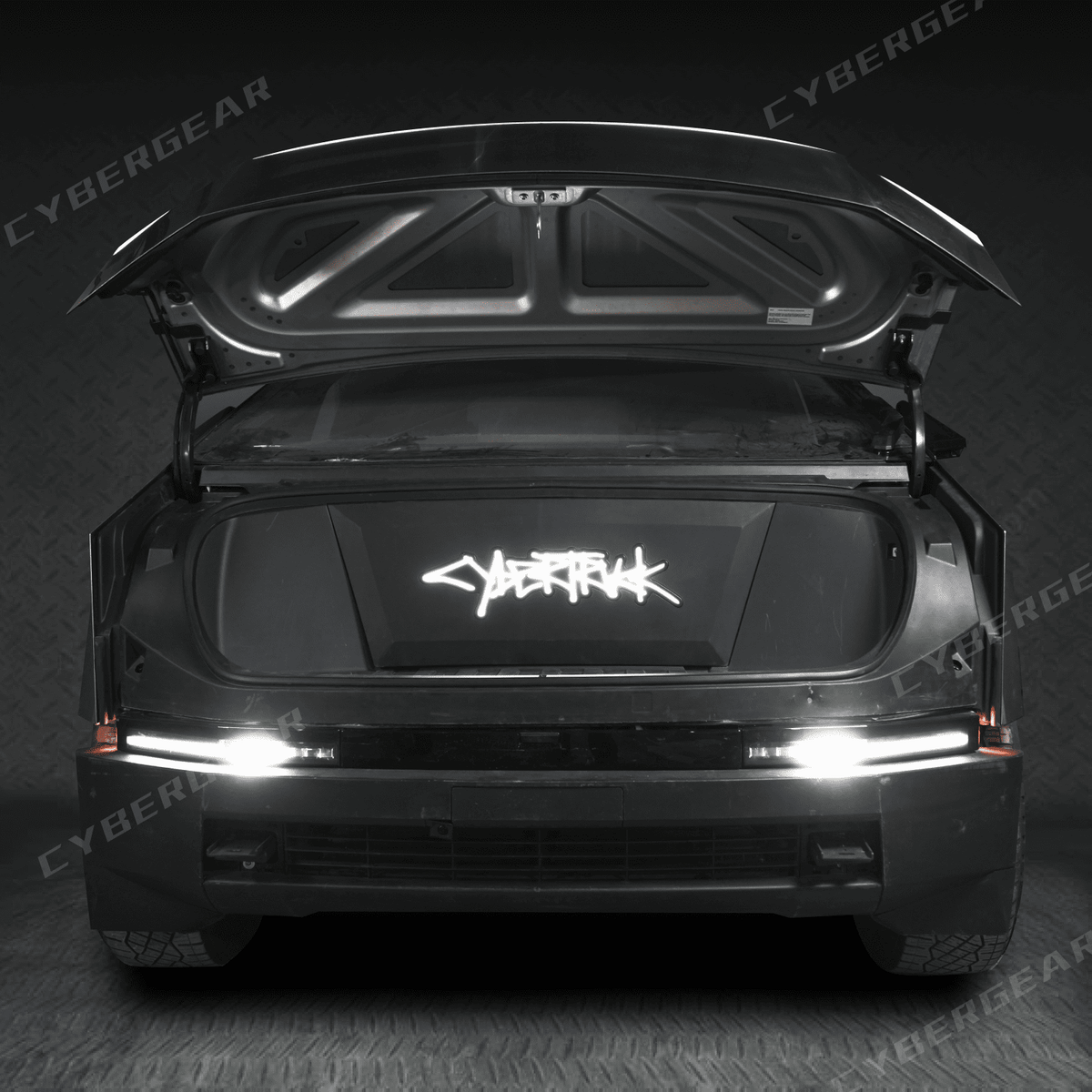 Cybertruck Frunk Accent Light Animated LED Lettering