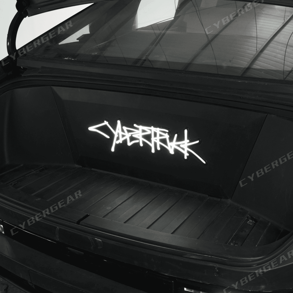 Cybertruck Frunk Accent Light Animated LED Lettering