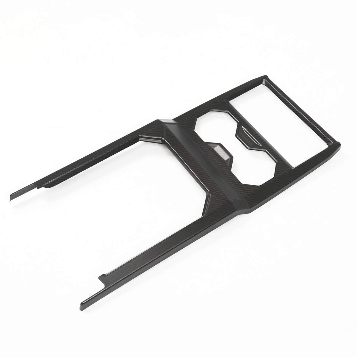 [Real Carbon Fiber] Front Drain Cup Panel For Cybertruck (Glossy/Matte)