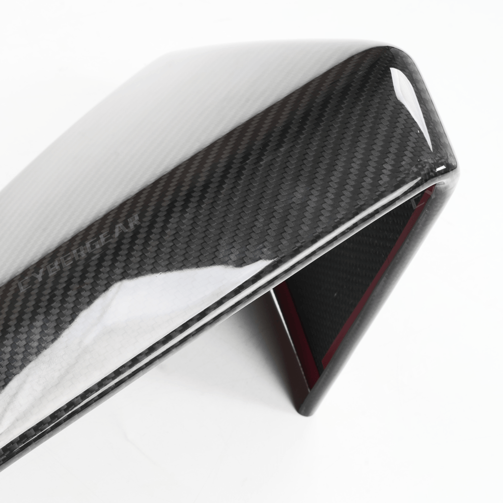 [Real Carbon Fiber] Side Mirror Cover Glossy Dry Carbon For Cybertruck