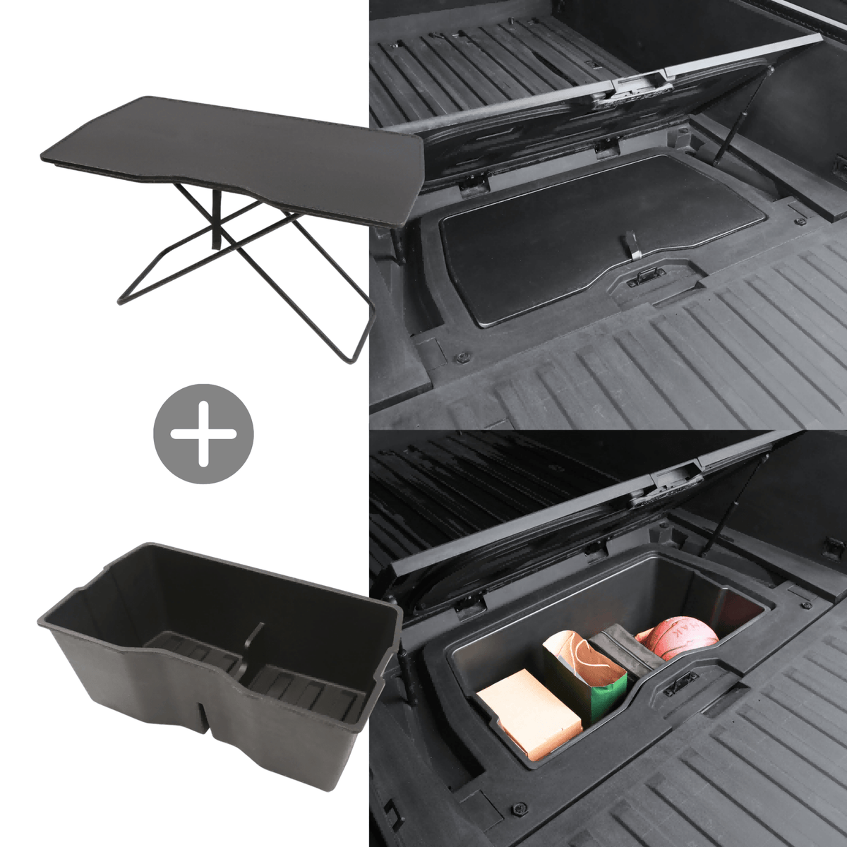 Cybertruck Rear Trunk Foldable Camping Table