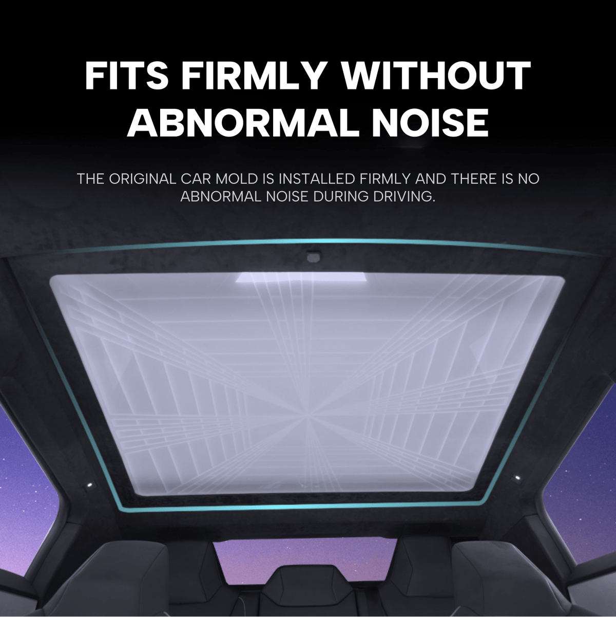 Cybertruck Ludicrous Speed Roof SunShade Ambient Lighting