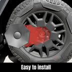 Cybertruck Wheel Center Caps Kit