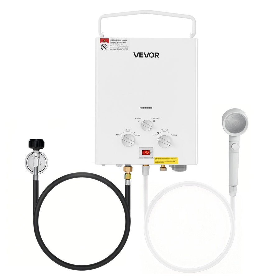 VEVOR 6L Portable Propane Water Heater