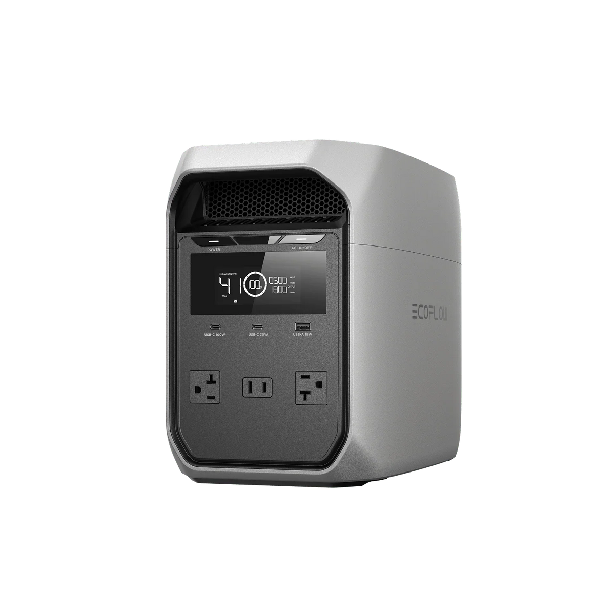 EcoFlow DELTA 3 Classic - front three-quarter view