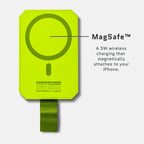 Dark Energy Poseidon Nano - Green magnetic wireless charging surface
