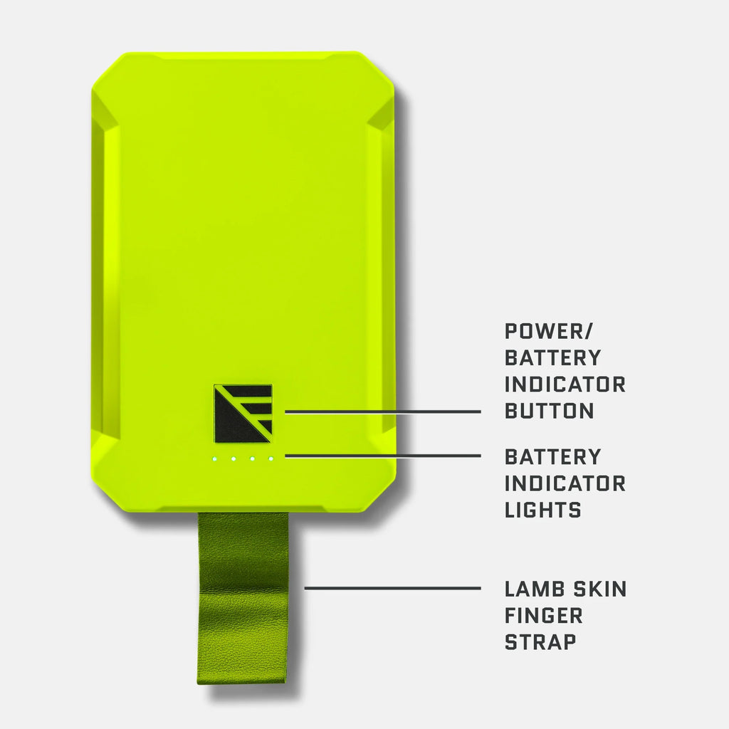 Dark Energy Poseidon Nano - Green battery indicators and strap