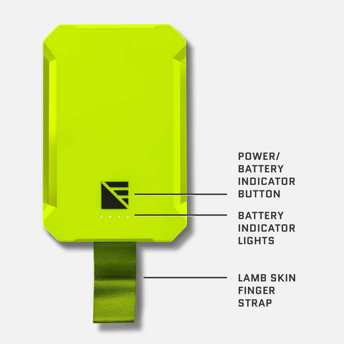 Dark Energy Poseidon Nano - Green battery indicators and strap