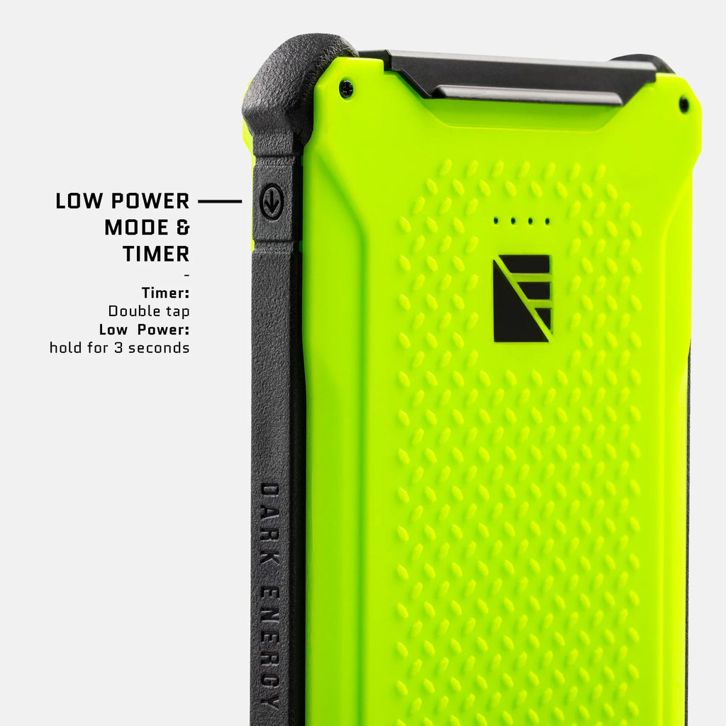 Dark Energy Poseidon Pro - Green low-power and timer controls