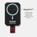 Dark Energy Poseidon Nano - Black magnetic wireless charging surface