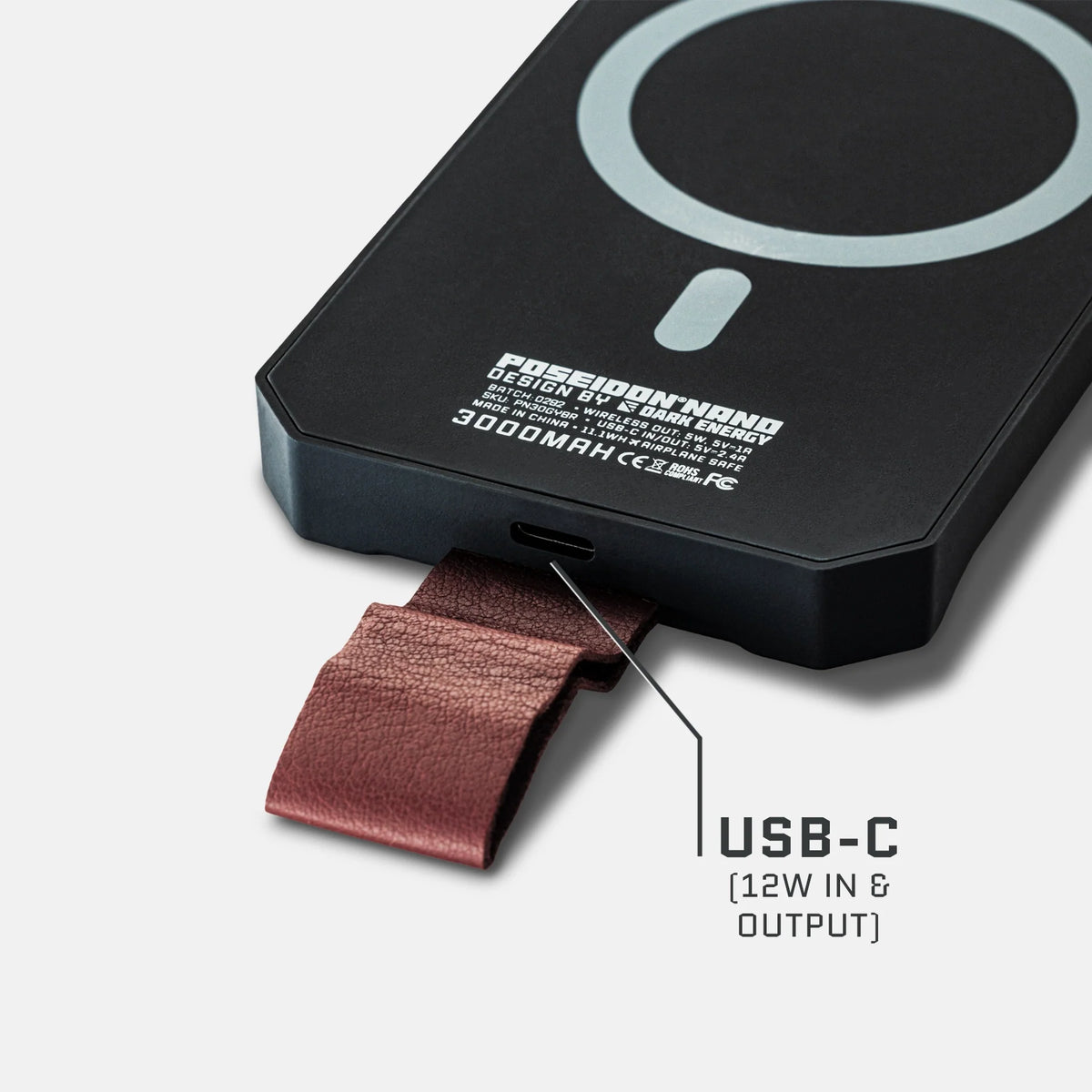 Dark Energy Poseidon Nano - Black USB-C port
