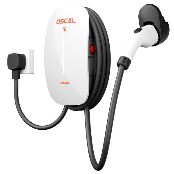 OSCAL EV11000 Level 2 EV Charger | 240V, 8–48A, J1772