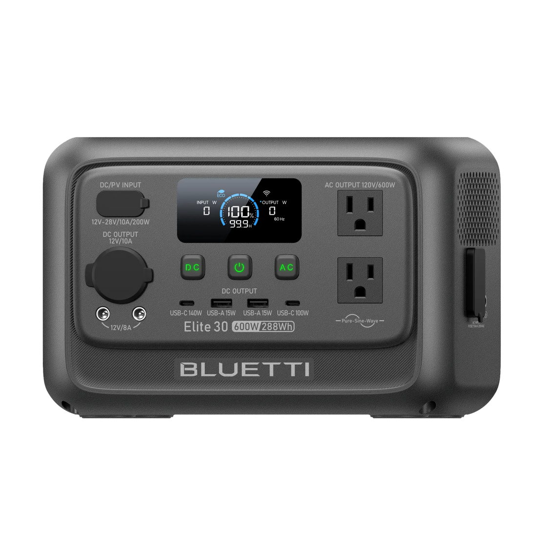 BLUETTI Elite Portable Power Station 30 V2 | 600W 288Wh — manufacturer gallery image