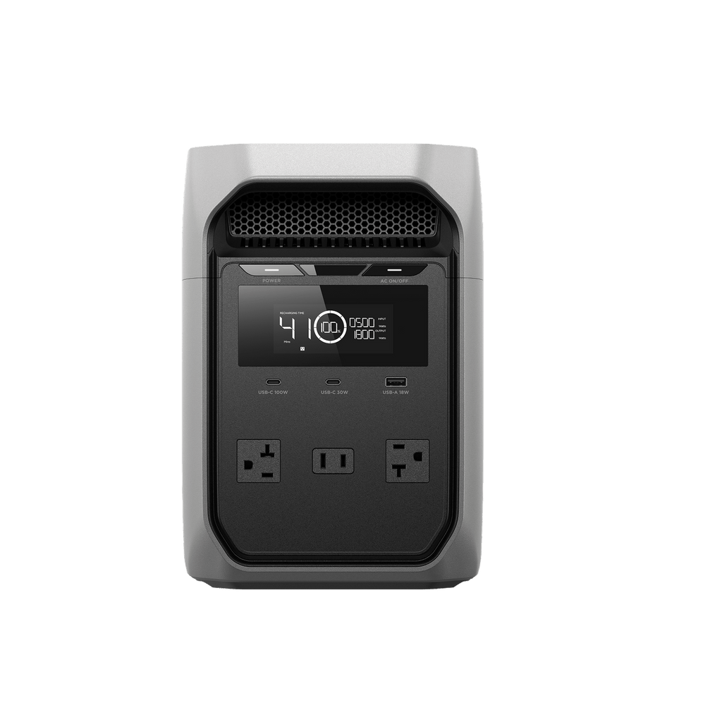EcoFlow DELTA 3 Classic Portable Power Station | 1024Wh, 1800W — manufacturer gallery image