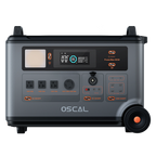 OSCAL PowerMax 6000 Portable Power Station | 3600Wh, 6000W, 120/240V — official manufacturer image