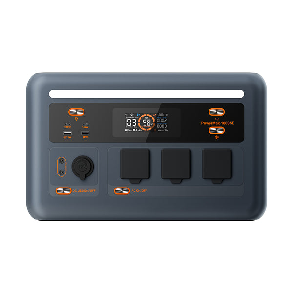 OSCAL PowerMax 1800 SE U.S. Portable Power Station | 1024Wh, 1800W, 120V