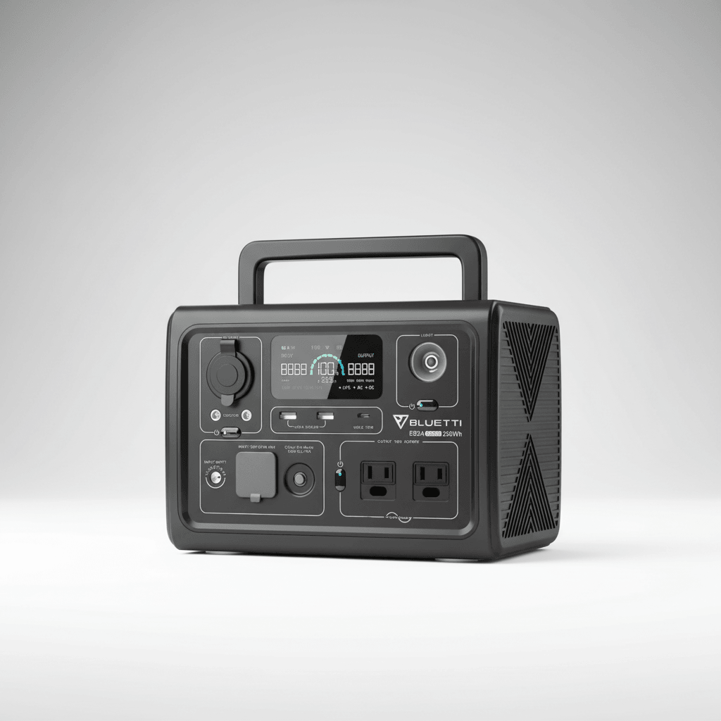 BLUETTI EB3A Portable Power Station 268.8Wh LiFePO4 with UPS & Bluetooth App Control-1