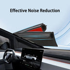Tesla Cybertruck Car Door Seal Kit Wind Noise Reduction Accessories