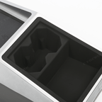 Tesla Cybertruck Center Floor Organizer & Trash Bin
