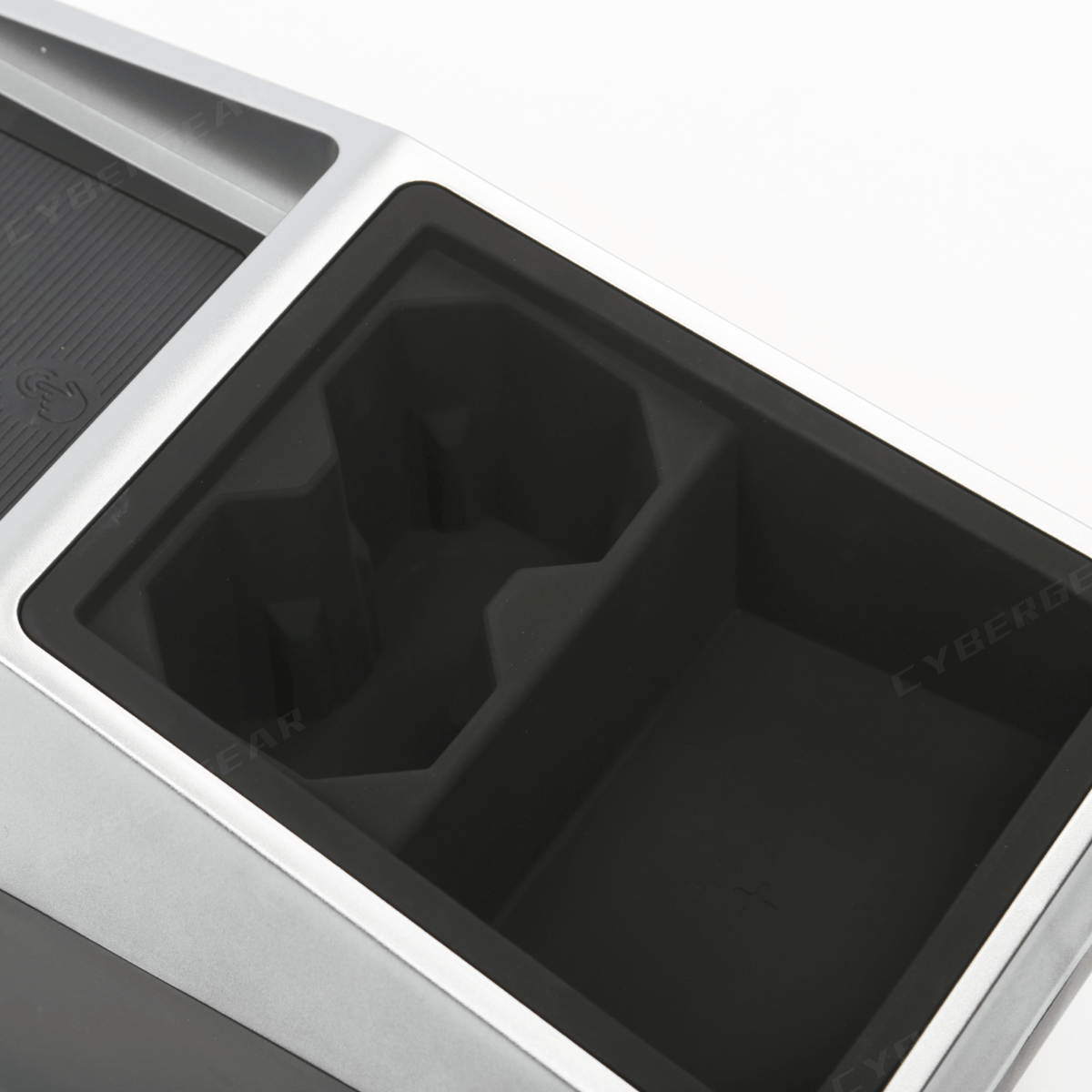 Tesla Cybertruck Center Floor Organizer & Trash Bin