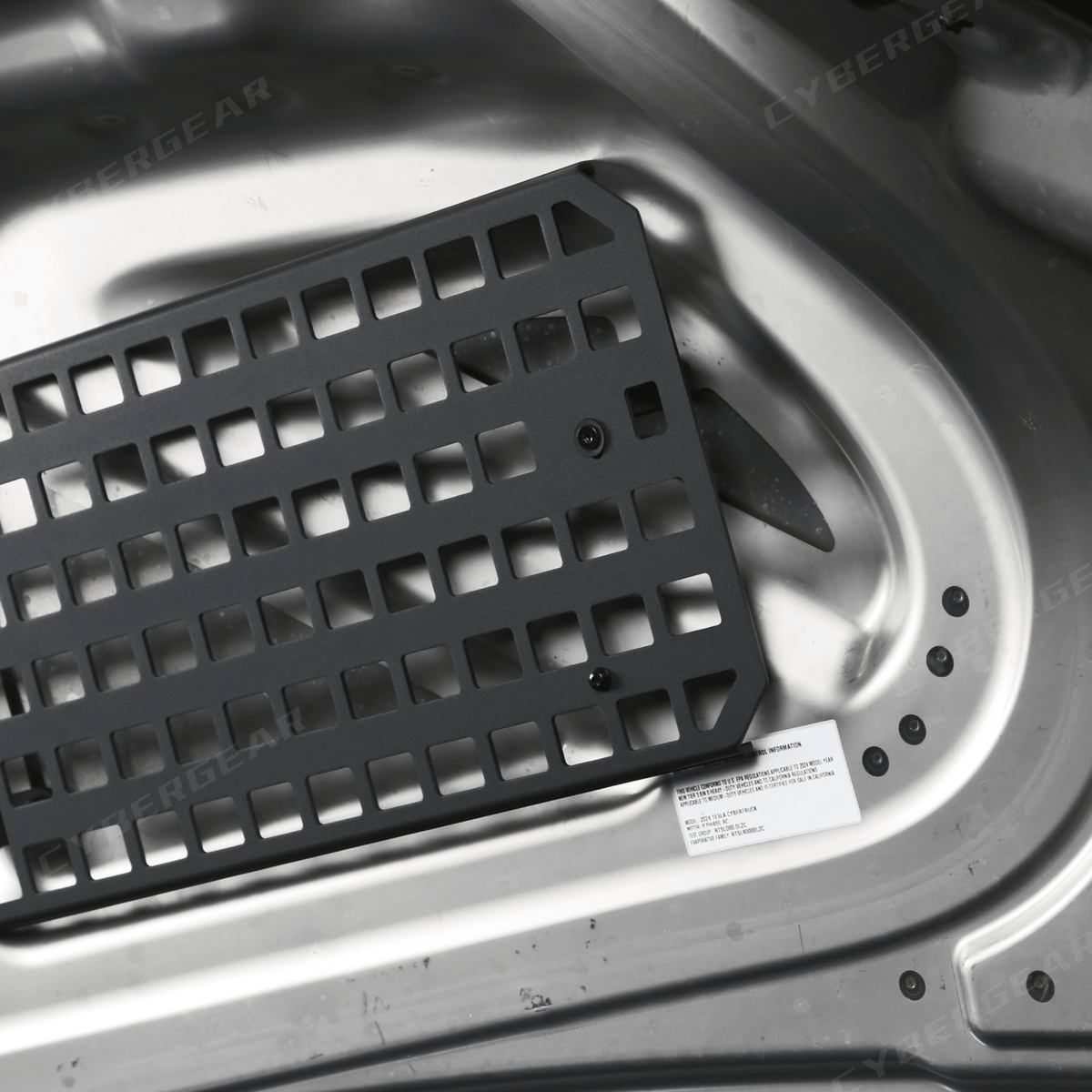 Tesla Cybertruck Frunk Molle Panels Set of 2