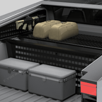 Tesla Cybertruck L-Track Molle Trunk Bed Shelf Level Molle Panels