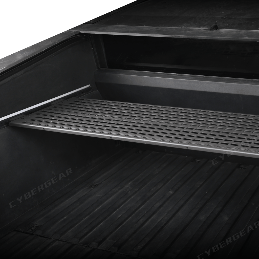 Tesla Cybertruck L-Track Molle Trunk Bed Shelf Level Molle Panels