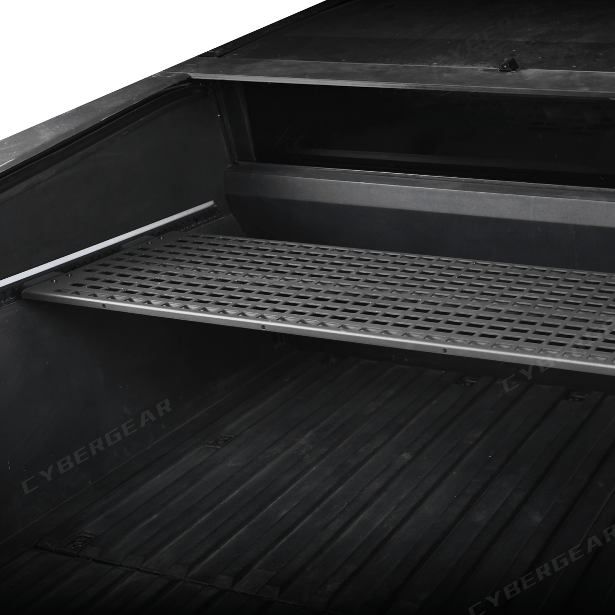 Tesla Cybertruck L-Track Molle Trunk Bed Shelf Level Molle Panels